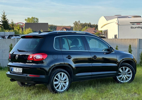 Volkswagen Tiguan cena 39900 przebieg: 219000, rok produkcji 2009 z Mrągowo małe 742